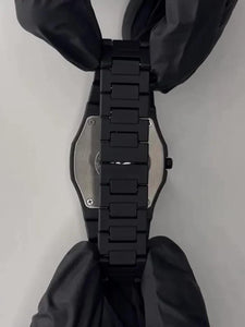 Arabic Aura Latest 2025 Watch for Men Boys| Matt Black Arabic Aura Watch for Men Women| Butterfly Clasp High Quality Watch
