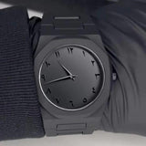 Arabic Aura Latest 2025 Watch for Men Boys| Matt Black Arabic Aura Watch for Men Women| Butterfly Clasp High Quality Watch