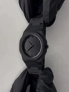 Arabic Aura Latest 2025 Watch for Men Boys| Matt Black Arabic Aura Watch for Men Women| Butterfly Clasp High Quality Watch